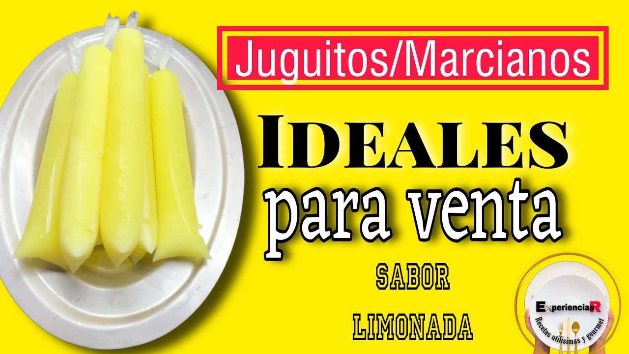 JUGUITOS / MARCIANOS de LIMONADA | ideales para VENTA