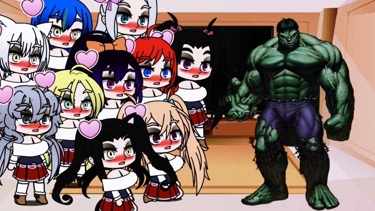 High School DXD’s 11 Harem React to The Incredible Hulk 
