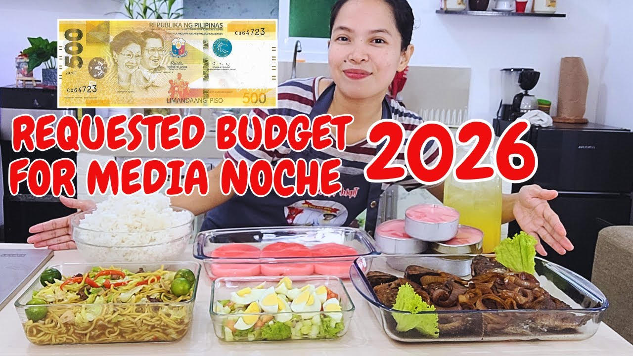 REQUESTED 500 BUDGET FOR MEDIA NOCHE 2026 | Complete Costing | Tipid Tips atbp