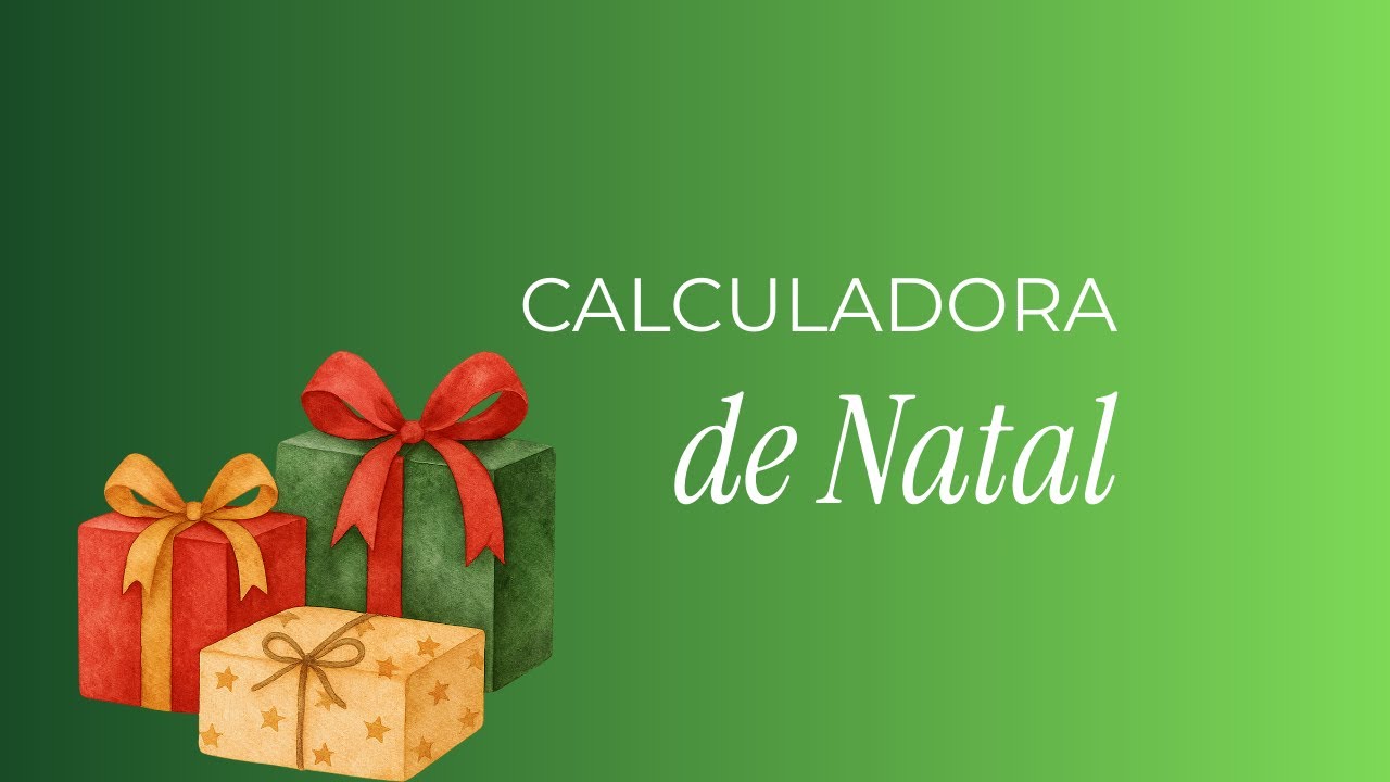Aprenda a fazer uma calculadora de Natal super simples :)