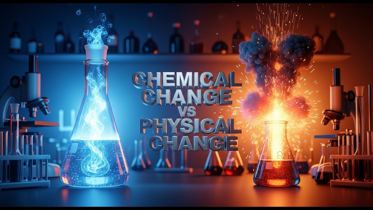 “Physical vs Chemical Change | Super Easy Science for Students!”