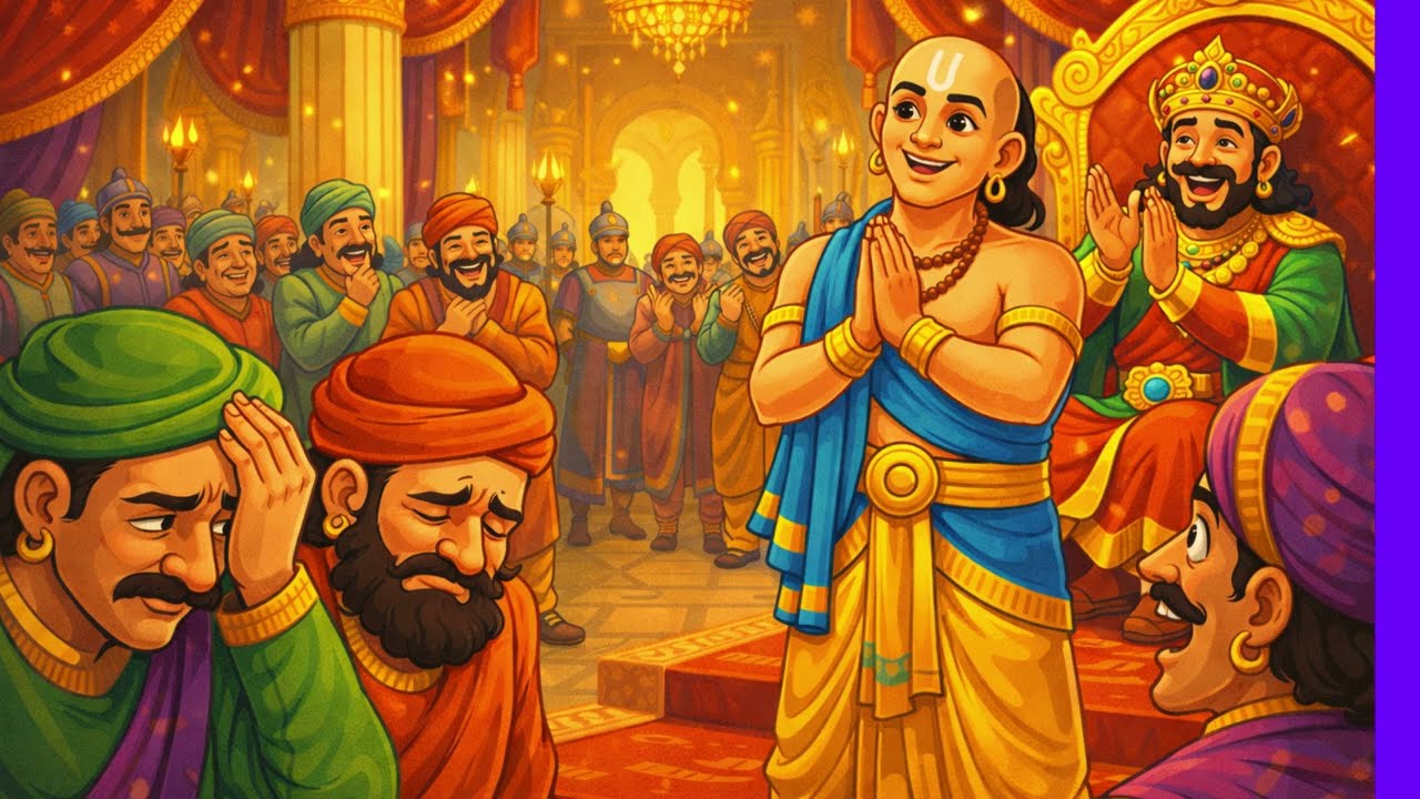 कौवों की गिनती : तेनालीराम की कहानी @StoryTalesToon24 #kidsstories #moralstories #tenali 