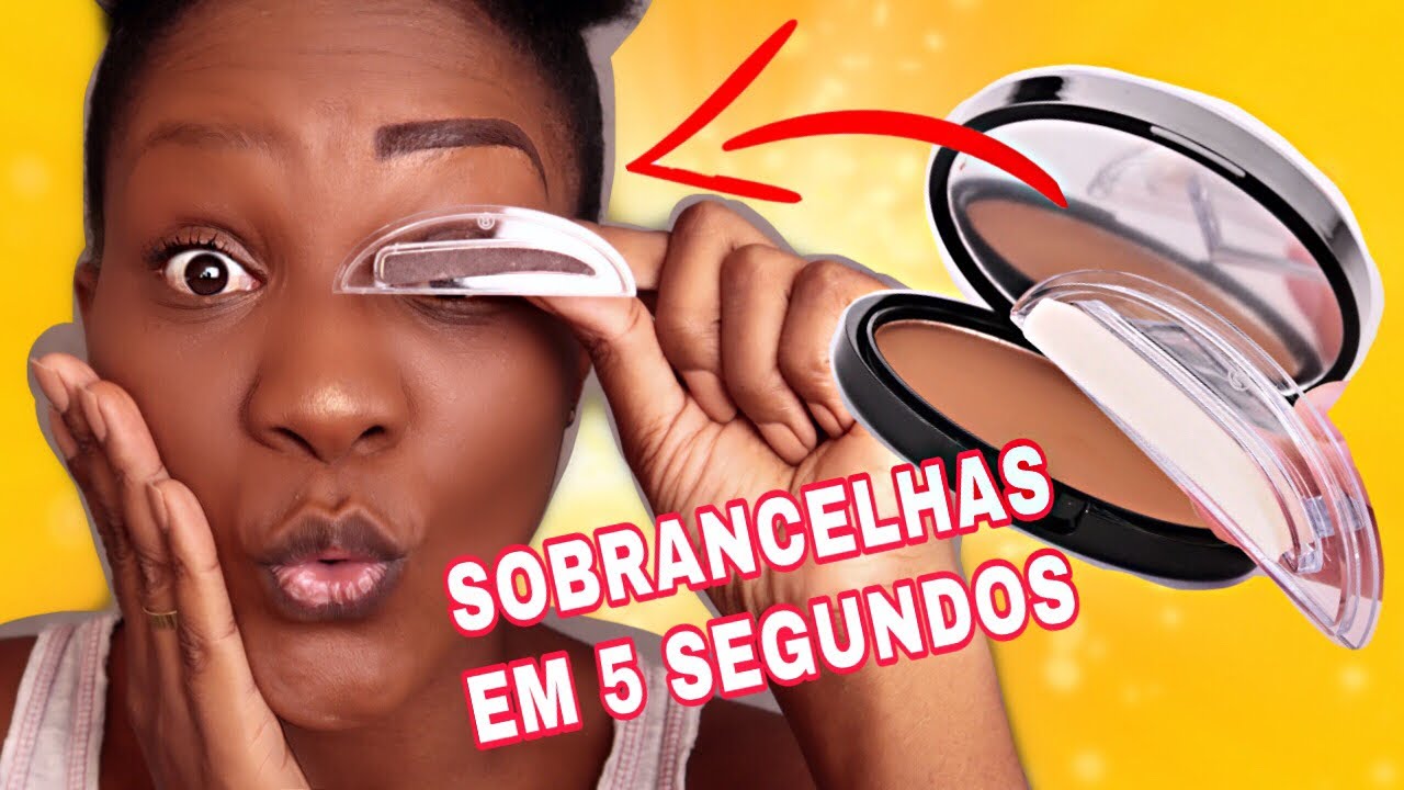 CARIMBO DE SOBRANCELHAS!! | #JACYTESTOU