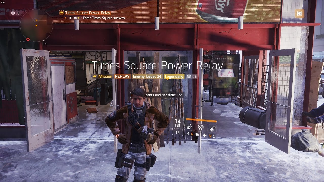 The Division | Legendary Times Square [Completed Solo]