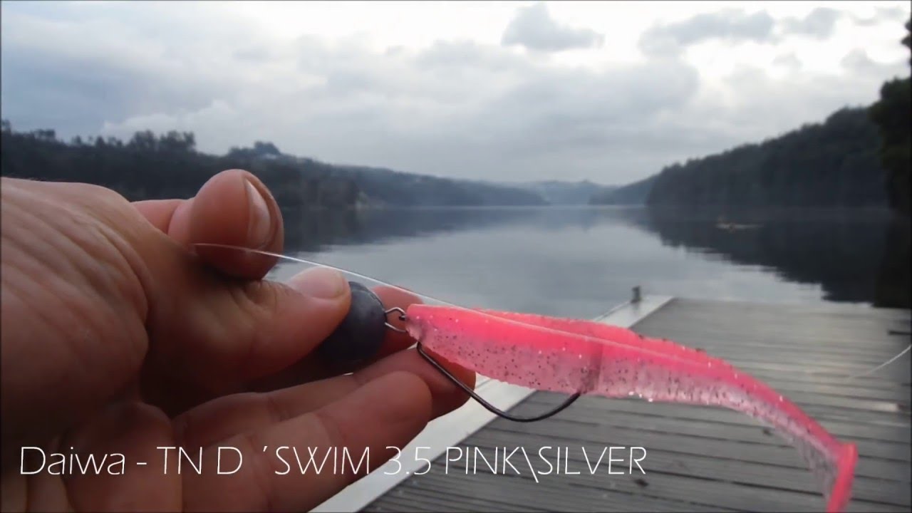Pesca ao spinning com vinil da Daiwa