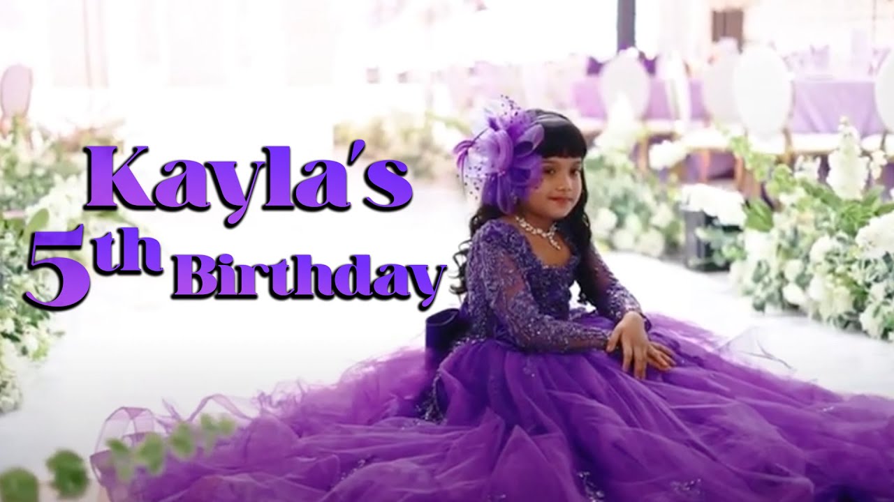 Kayla’s 5th Birthday l BIRTHDAY PARTY l Crystal Events And Management