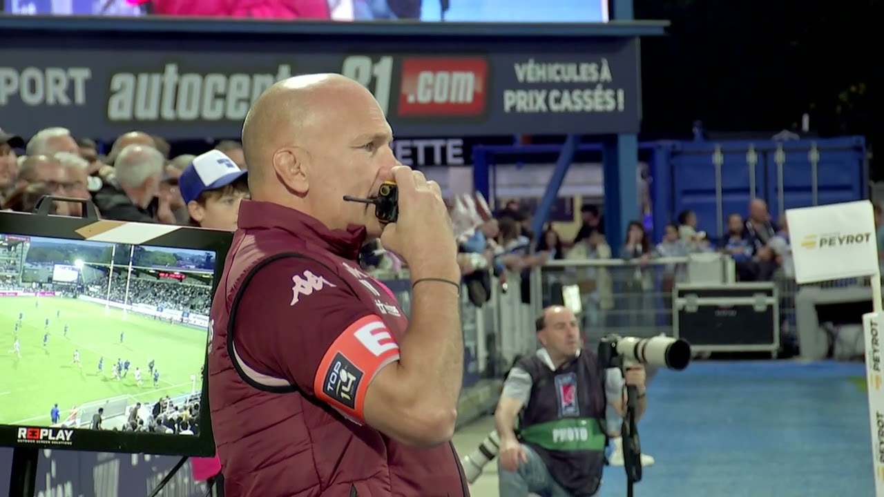 TOP 14 - Essai de Marko GAZZOTTI (UBB) - Castres Olympique - Union Bordeaux-B&egrave;gles