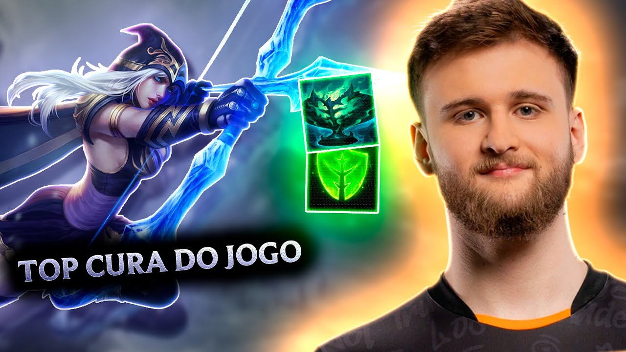 FUI TOP CURA DO JOGO COM ASHE SUPORTE