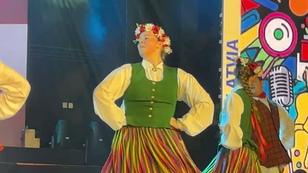 Ryan International Children’s Festival Mumbai 2025// Latvia Dance