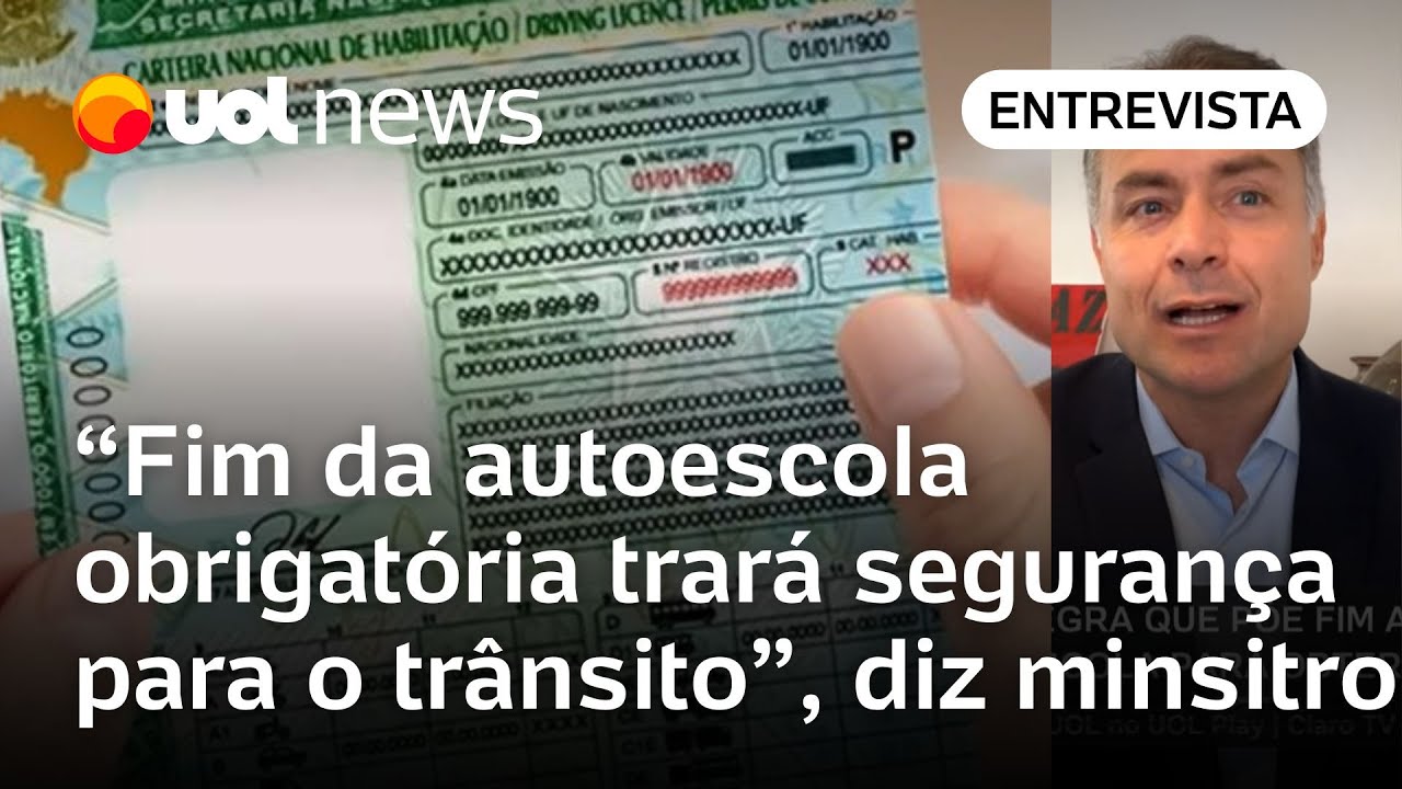 CNH: Contran aprova fim das aulas obrigatórias: 'Trará mais segurança para o trânsito', diz ministro