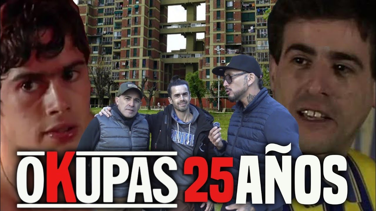 OKUPAS  25 años. Las torres del Docke por el Negro Pablo y el Mulo.
