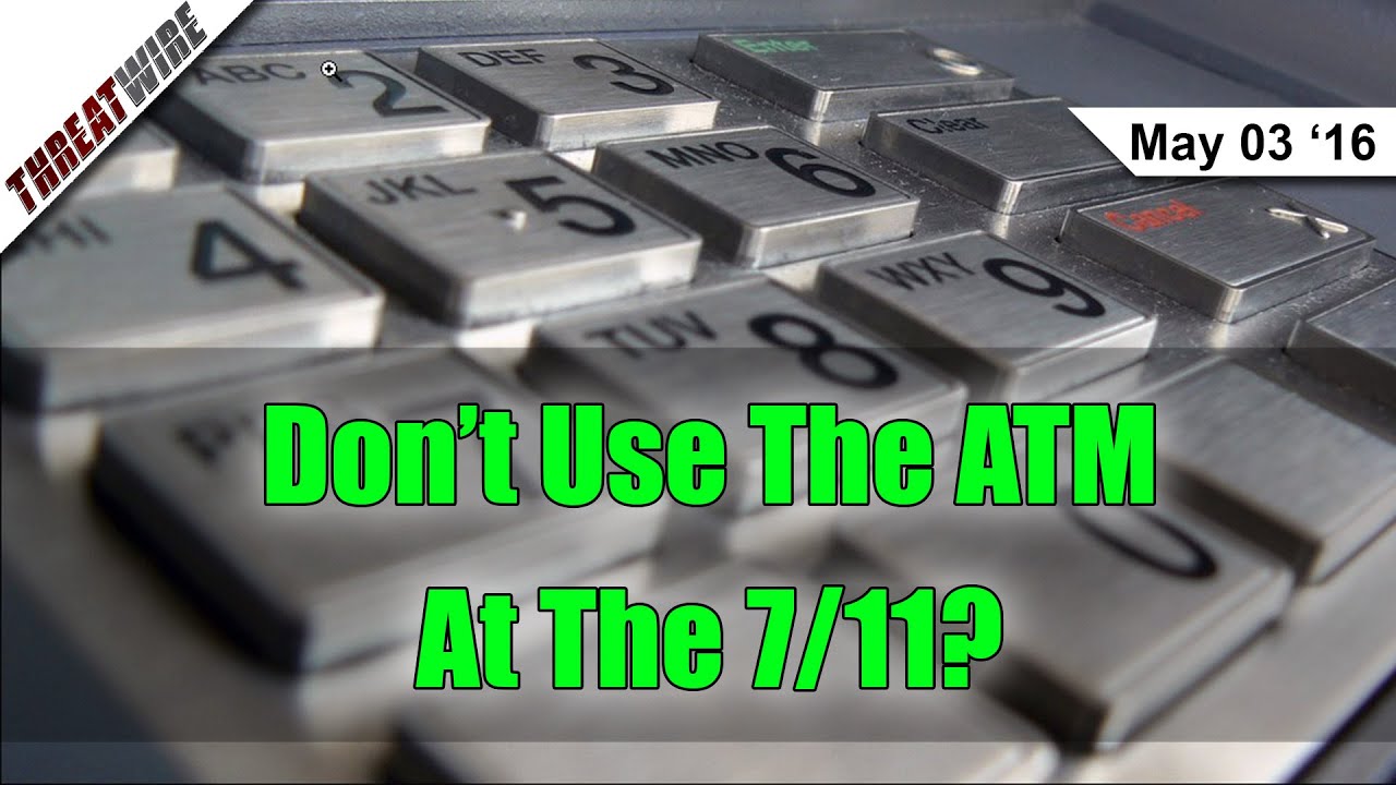 ATM Skimming Up 546% -- ThreatWire