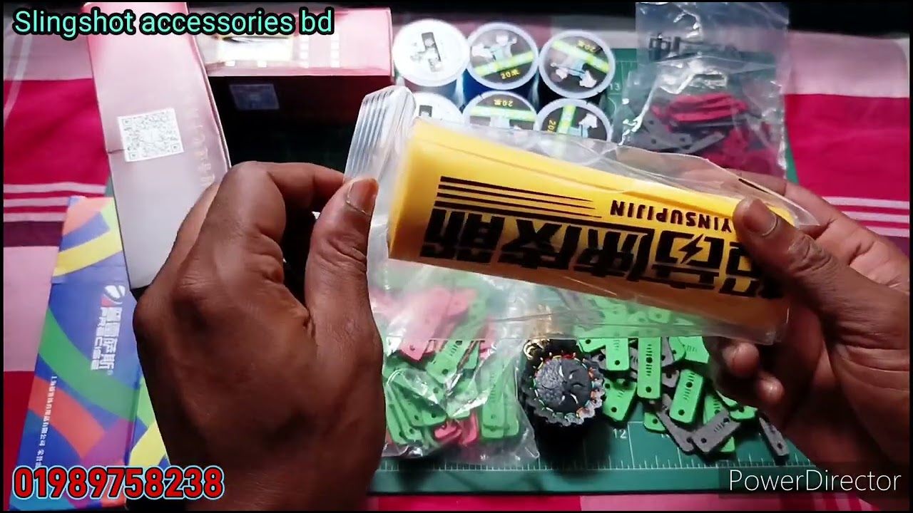supersonic rubber and 6 mm pauch #slingshotrubber