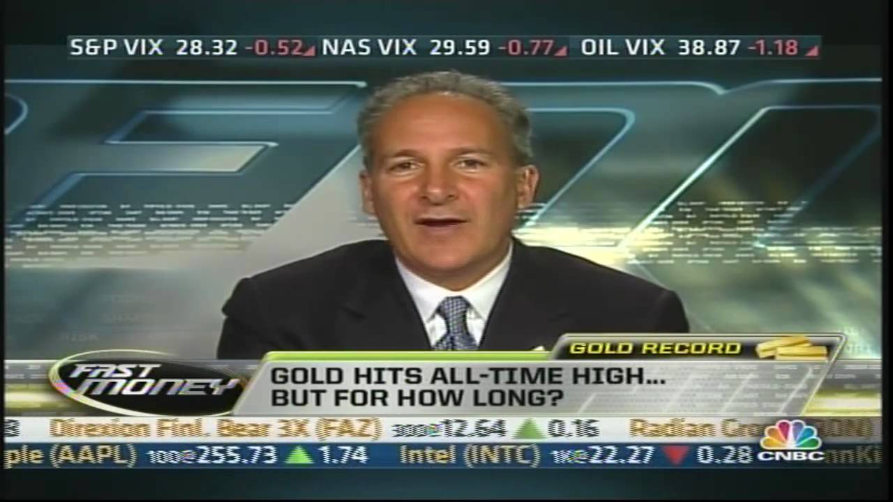 Peter Schiff  GOLD $10,000 May 11, 2010 CNBC Fast Money