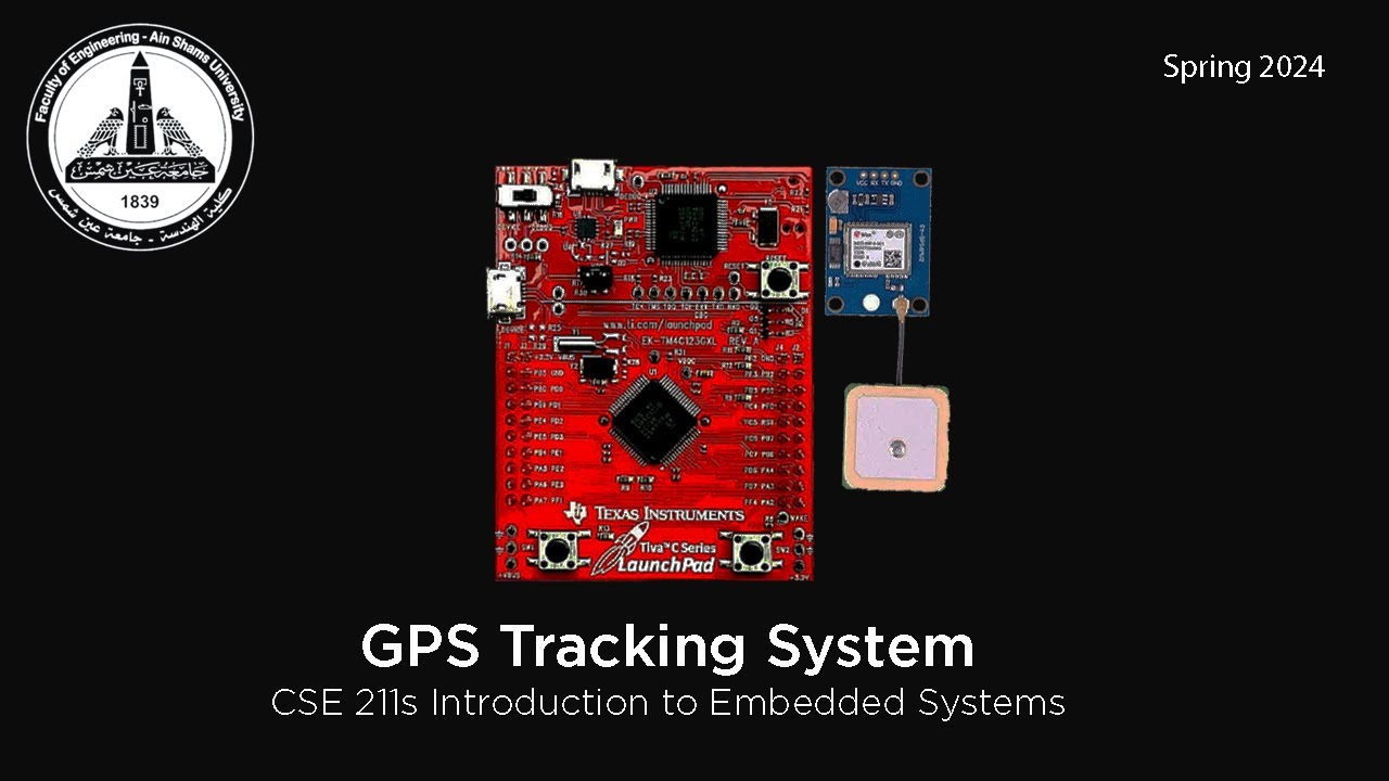 GPS-Tracking System using Tiva-C, neo6 GPS and LCD Display.