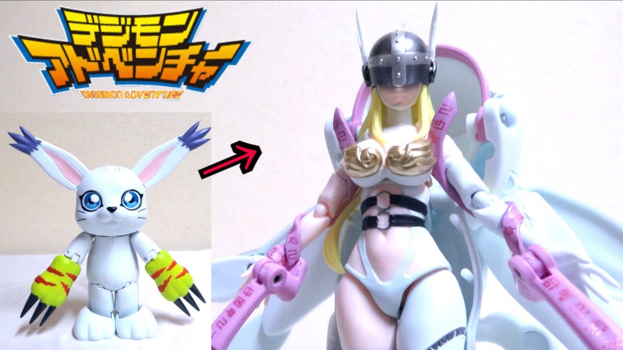 【デジモンアドベンチャー】ついに立体化！ 超進化魂 04 エンジェウーモン ヲタファのじっくり変形レビュー / Digivolving Spirits 04 Angewomon