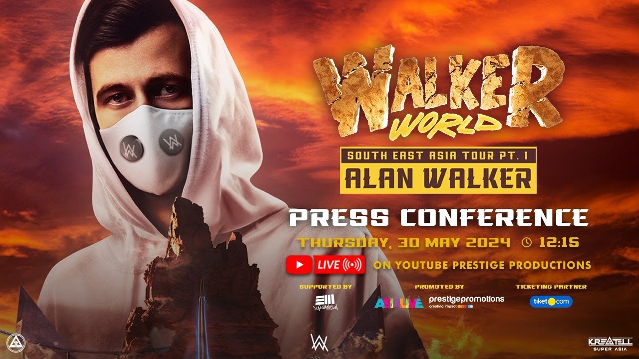 PRESS CONFERENCE ALAN WALKER WORLD