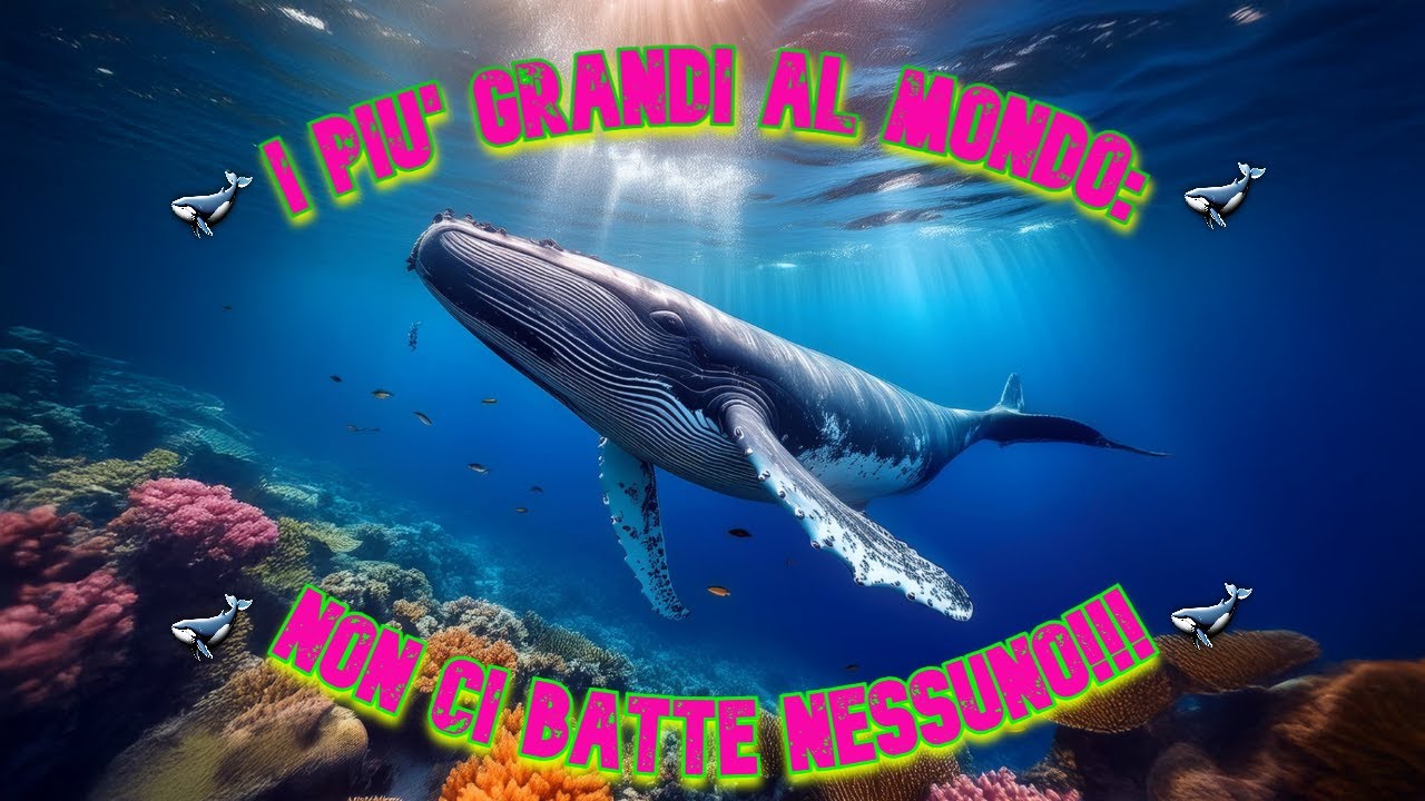 Il Magico Mondo delle Balene 🐳 🐋| Animali Per Bambini 🐳🐋