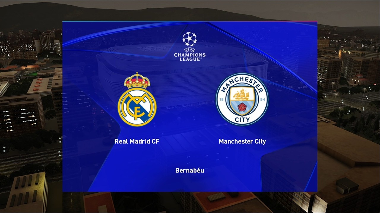 Real Madrid vs Manchester City | Bernabéu | 2025-26 UEFA Champions League | PES 2021
