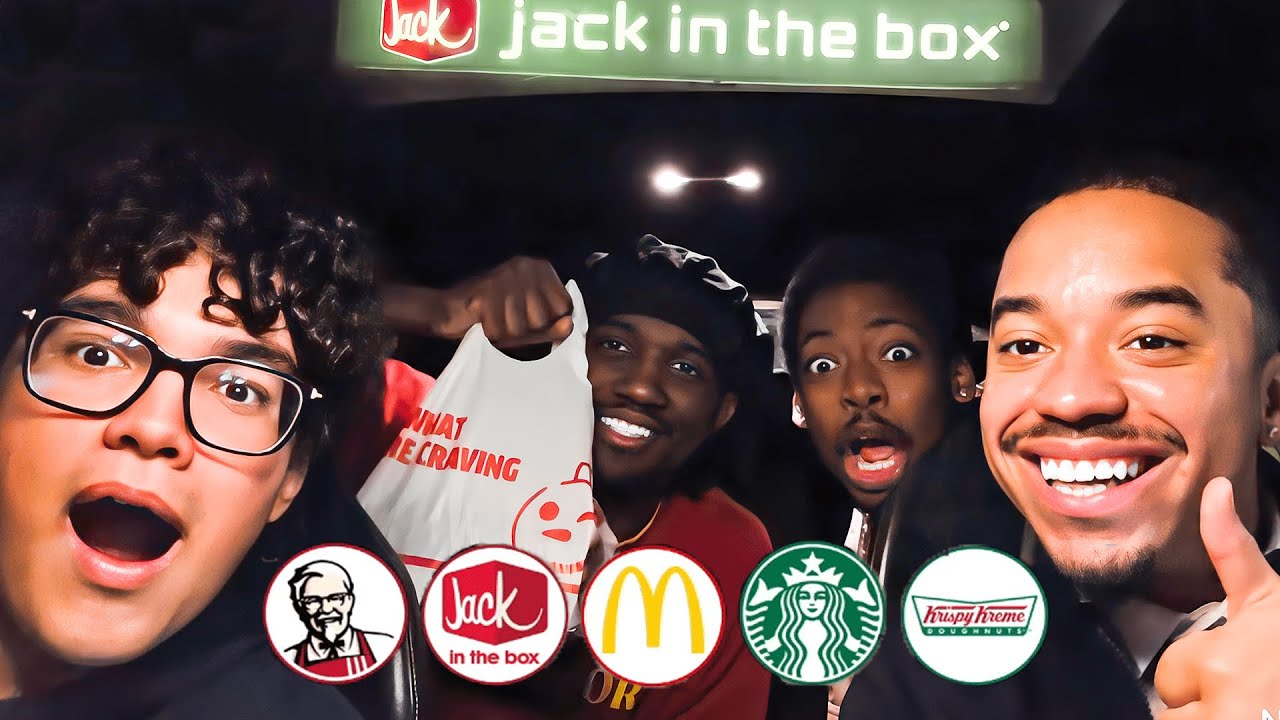 We Attempted The Doug Doug Drive Thru Challenge At 1 AM..