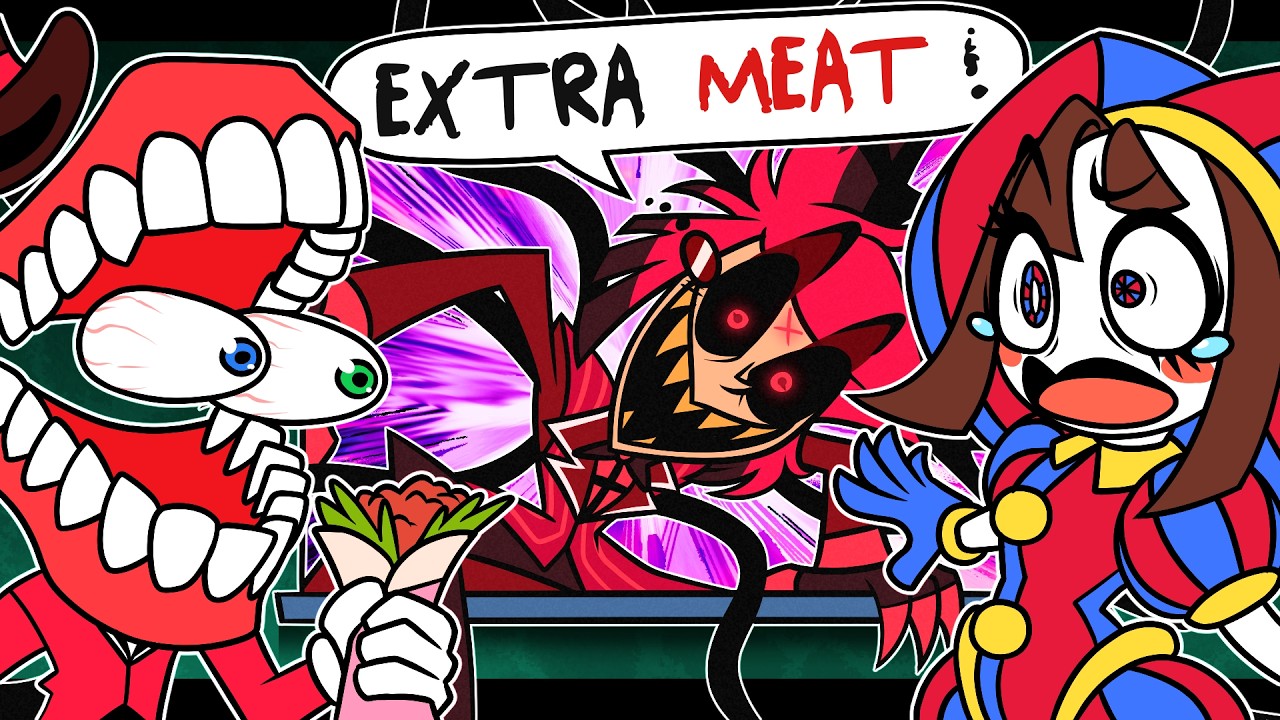 The CRAZIEST Digital Circus and Hazbin Hotel Team Up EVER