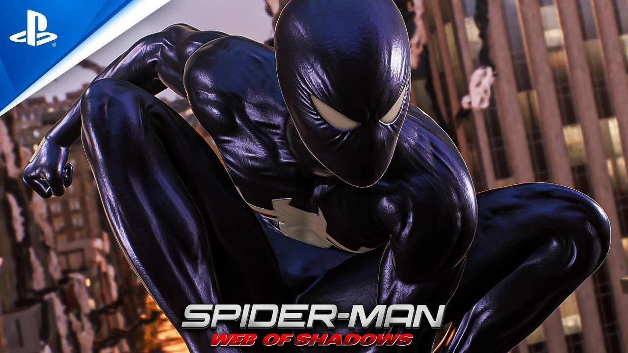 *НОВЫЙ* УЛЬТРАРЕАЛИСТИЧНЫЙ черный костюм «Паутина теней» в Marvel’s Spider-Man 2