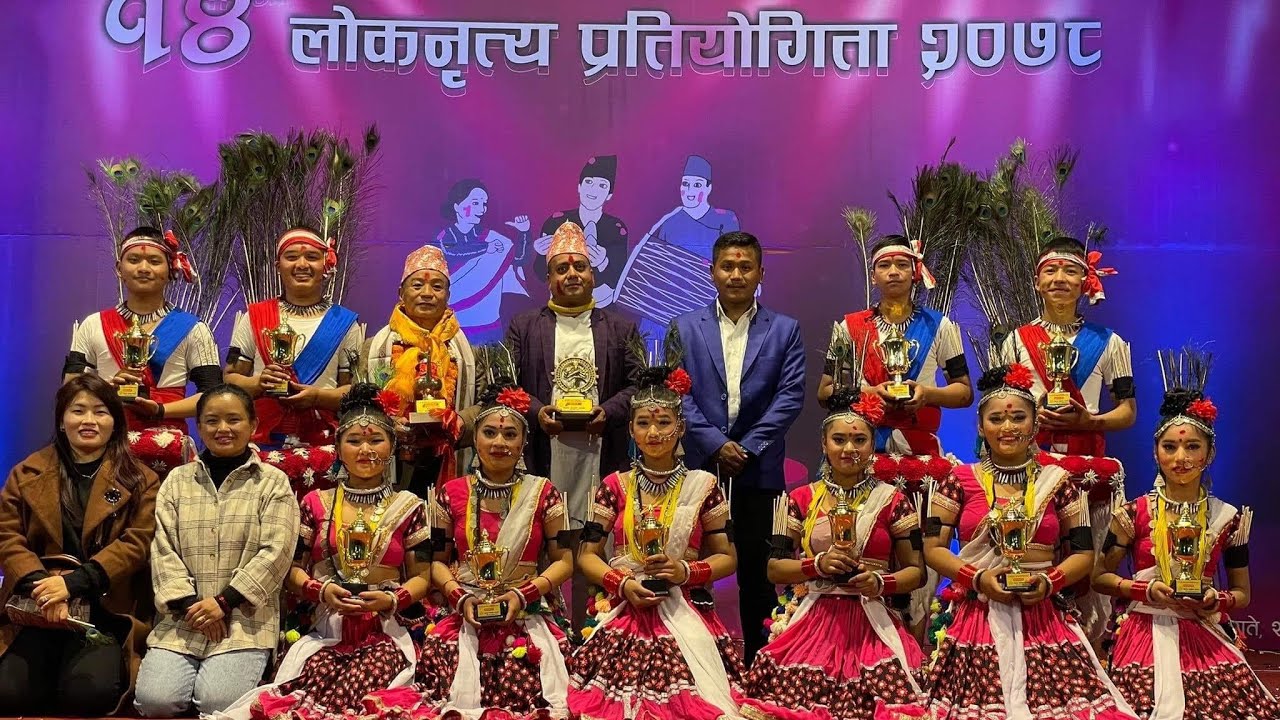 First Prize Winner/Barka :Tharu Dance/Oxford School/Npabsan Folk Dance Competition-2078