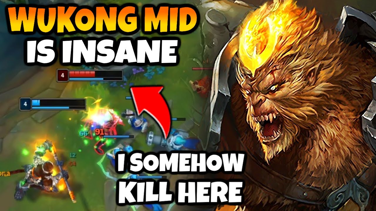 I can't believe how strong Wukong Mid feels to play