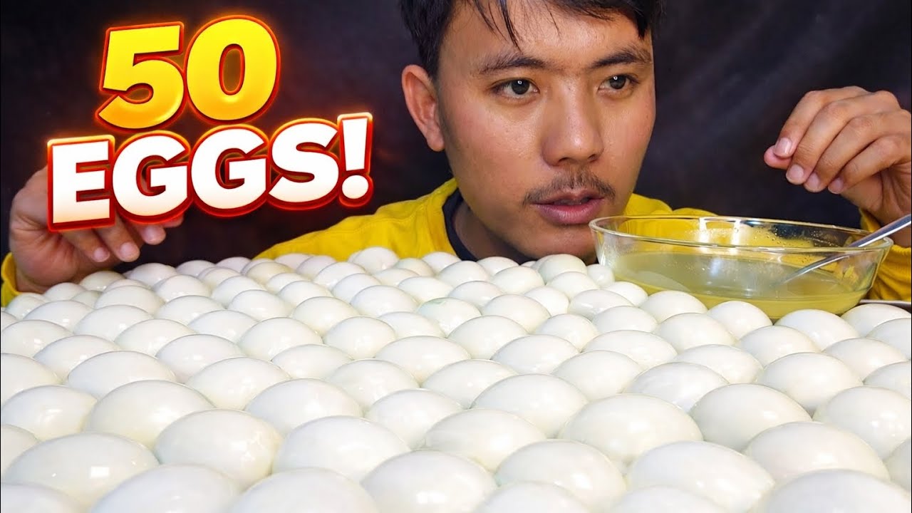 Boiled eggs mukbang😍😍| How many egg did I ate ? 😊