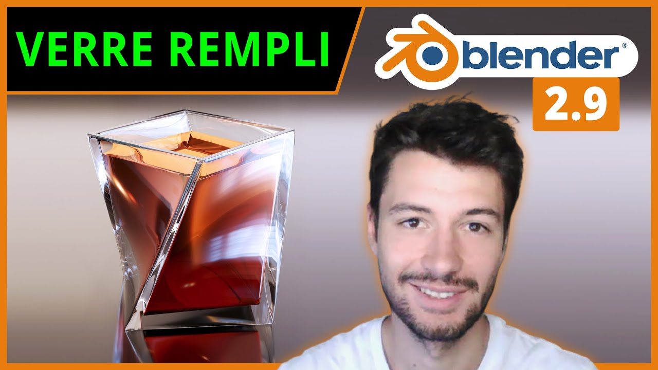 VERRE REMPLI DE WHISKEY SANS SIMULATION | Blender 2.9 [TUTO FR]