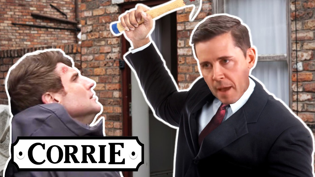 Todd Turns Violent After Theo’s Abuse | Coronation Street
