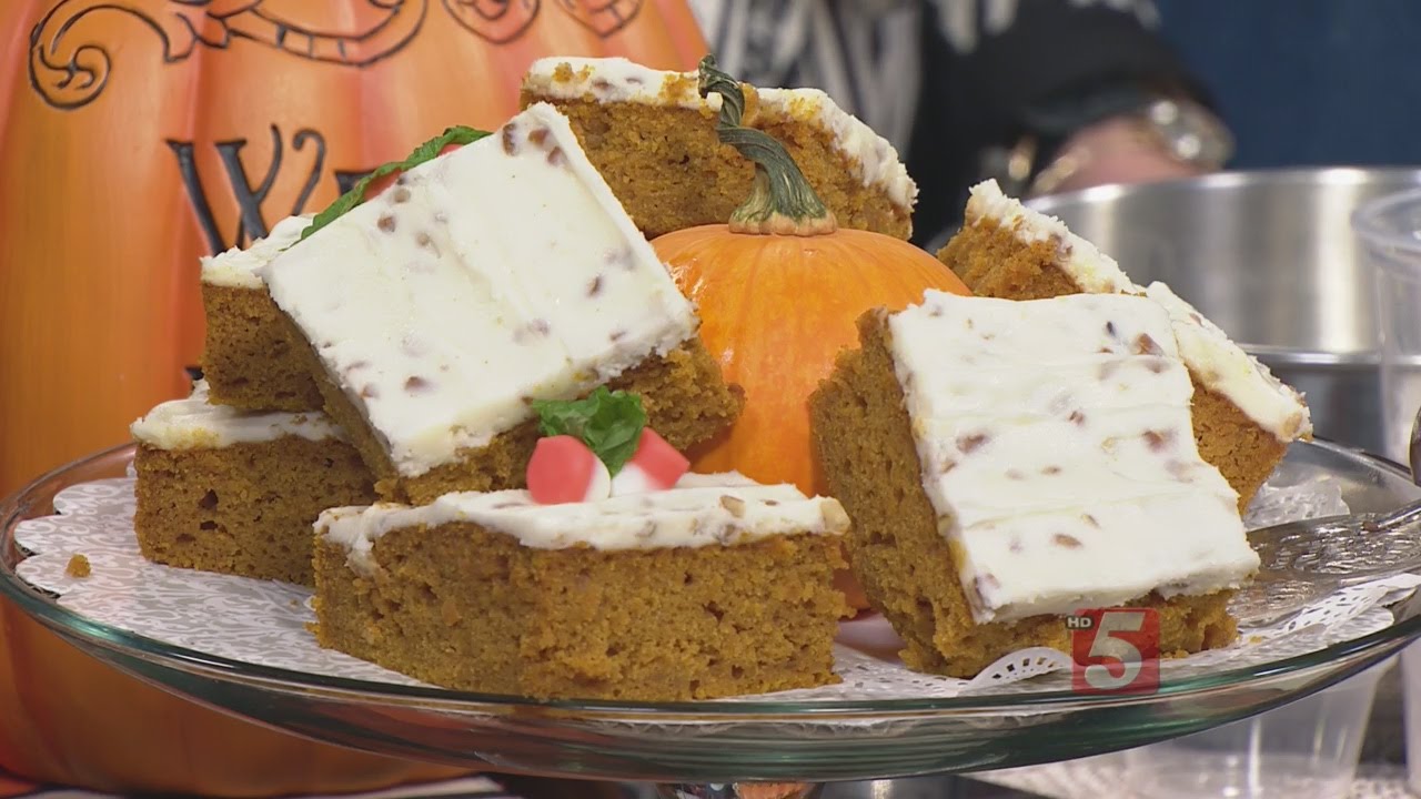 Talk of the Town: Daisy's Pumpkin Squares