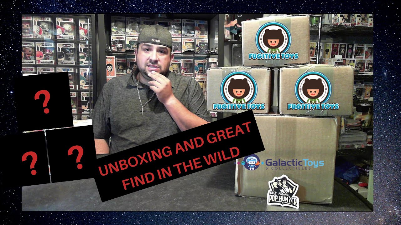 Fugitive Toys Unboxing And A MAJOR FINDING IN THE WILD!