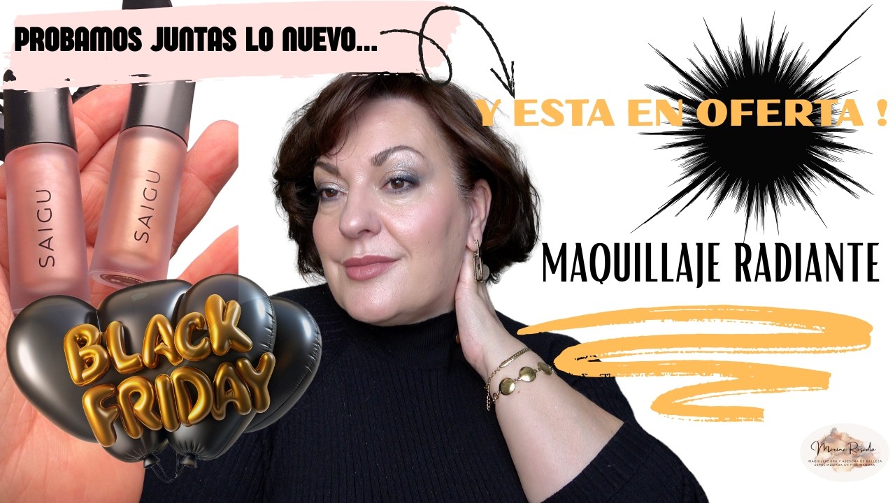 Trucos e ideas💡 de MAQUILLAJE para cenas y eventos 🌟con SAIGU. Black Friday