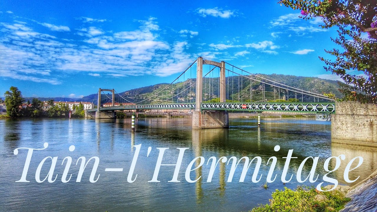 Tain-l'Hermitage 🇫🇷 | France | Beautiful Riverside Town | 4K #clemenceandedgar  @clemence_and_edgar