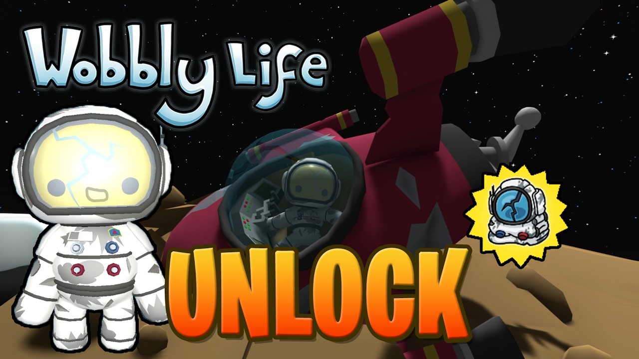 DAMAGED SPACE SUIT Unlock At Crashed And Confused in Wobbly Life