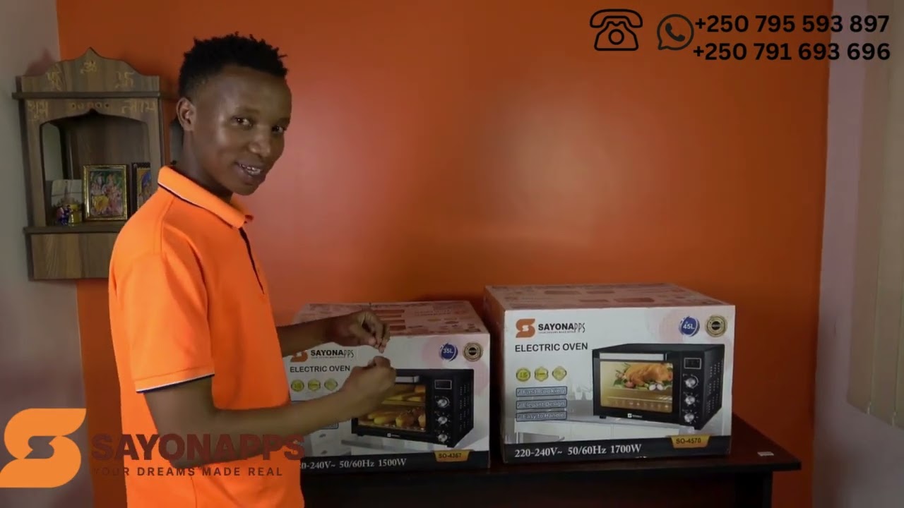 SAYONA ELECTRIC OVEN