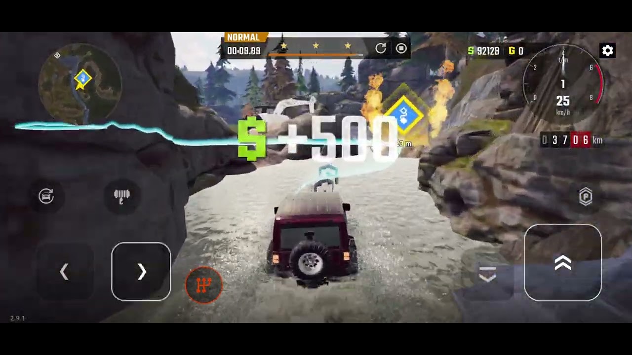 Прохождение миссии.Offroad adventure