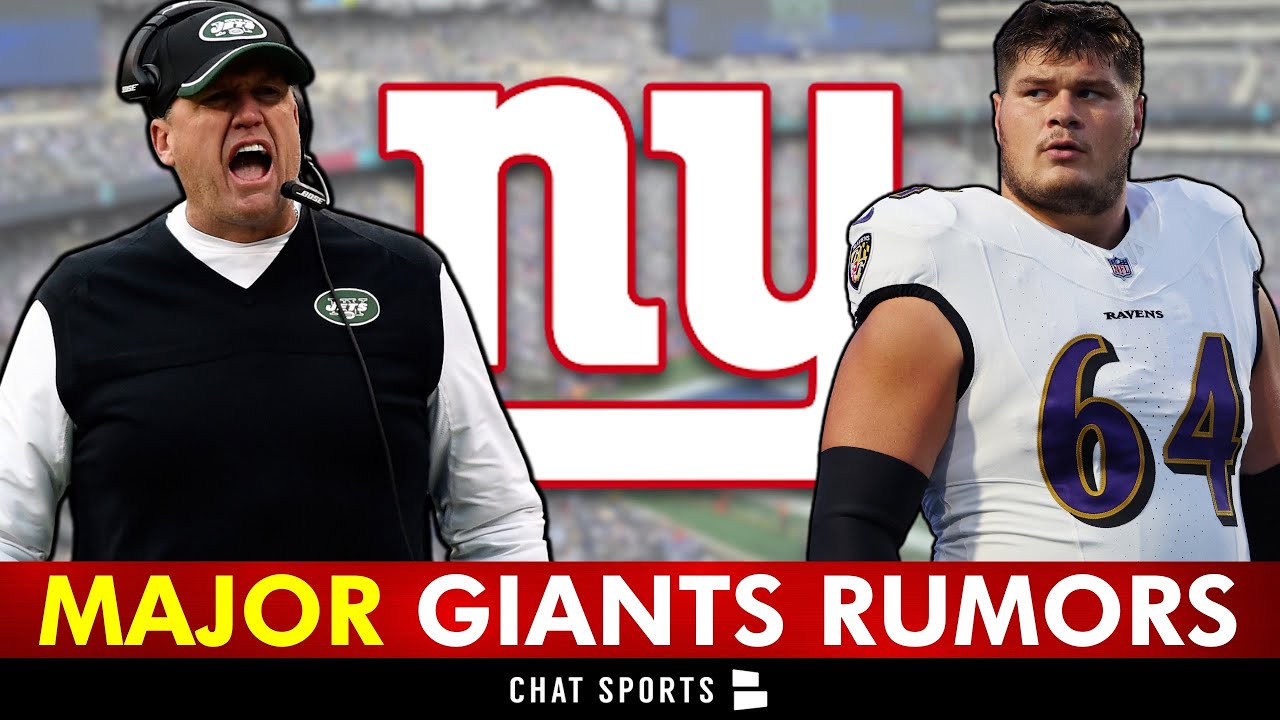 JUICY Giants Rumors ft. Tyler Linderbaum & Rex Ryan