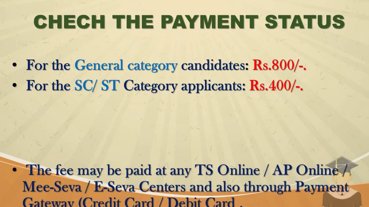 Quick Steps of TS PGECET Online Application Submission -  How to complete TSPGECET Registration?