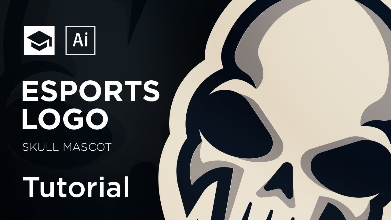 How To Design An eSports Mascot Logo | Adobe Illustrator Tutorial