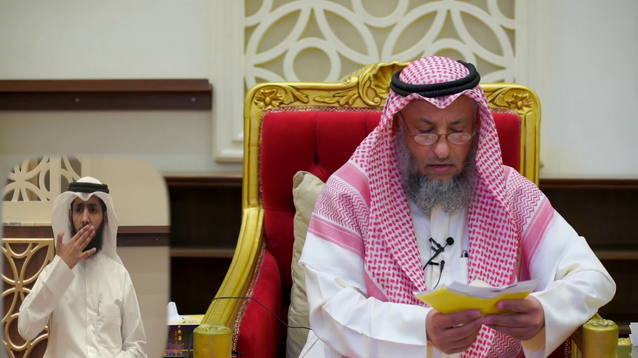 ما حكم وضع أذان مسجل في المساجد الشيخ د.عثمان الخميس