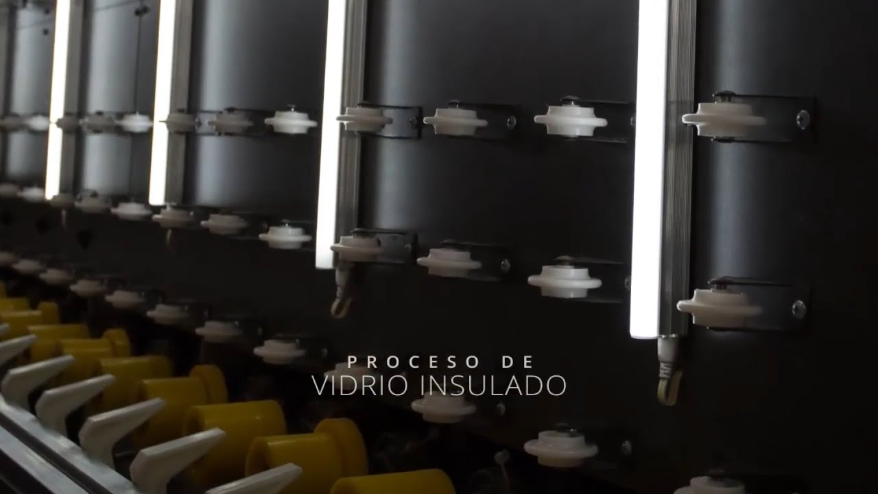 Maxividrio. Proceso de insulado de vidrio industrial