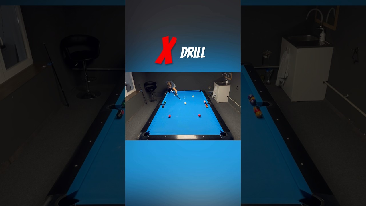 Mighty-X drill #pool #longshots #nineball