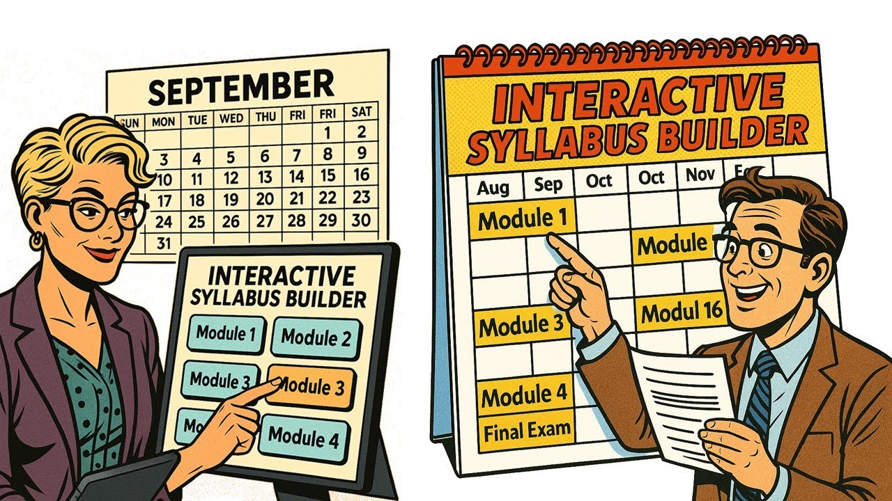 How to Use Interactive Syllabus Builder