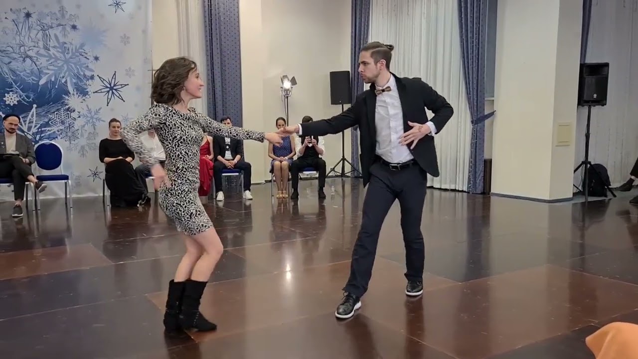 Daniil Pavlov & Ilmira Galieva. 2nd place Dress Up JackPot JnJ. Swing & Snow 2022 | WCS Dance