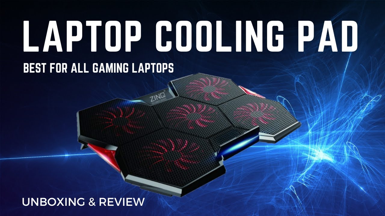 BEST LAPTOP COOLING PAD FOR GAMING LAPTOP | UNBOXING & REVIEW | Zinq Technologies Cooling Pad Review