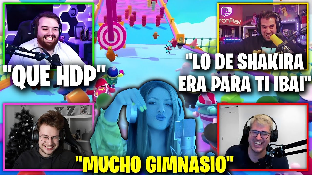 Ibai, Auron, Perxitaa y Axozer Hablan de la BZRP Music Sessions de Shakira