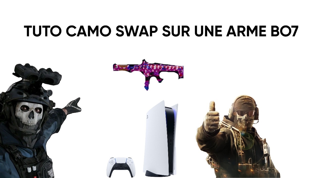 TUTO CAMO SWAP SUR UNE ARME BO7 !