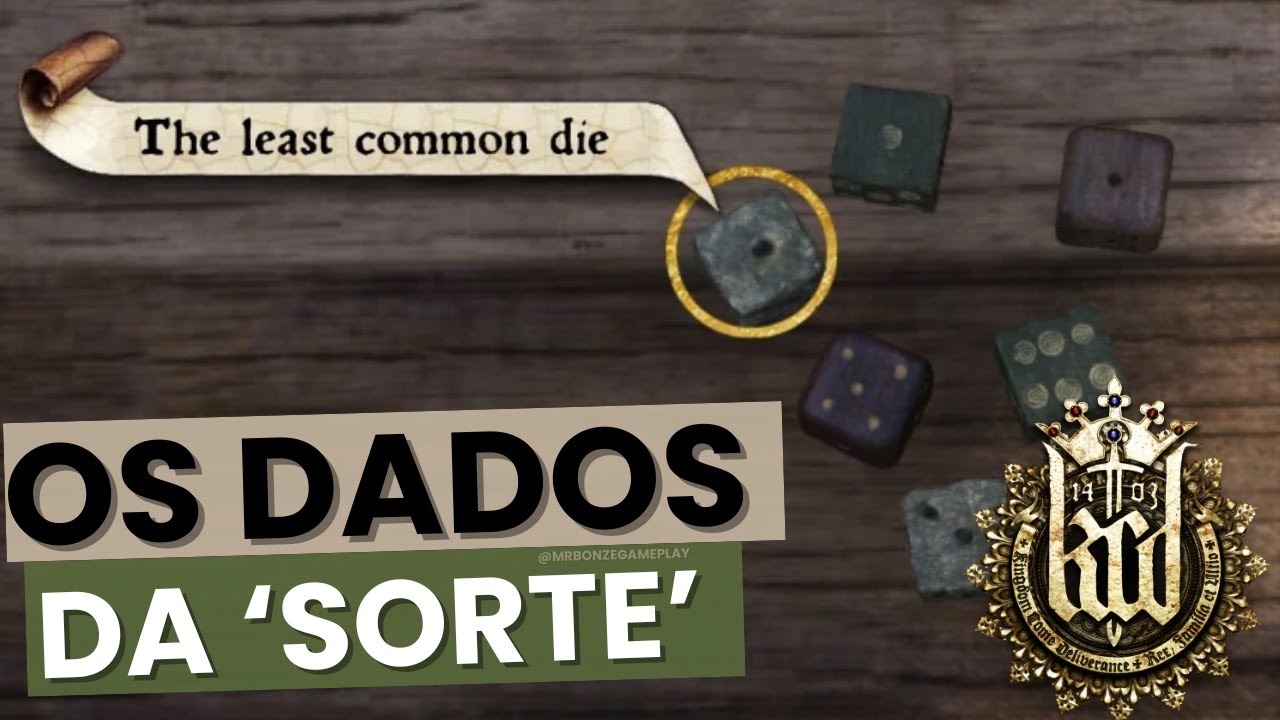 O MELHOR Set de Dados do Jogo Kingdom Come Deliverance | Guia Completo + Localização Passo a Passo